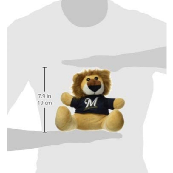 Milwaukee Brewers Licensed Collectible Logo Lion - Picture 3 of 5
